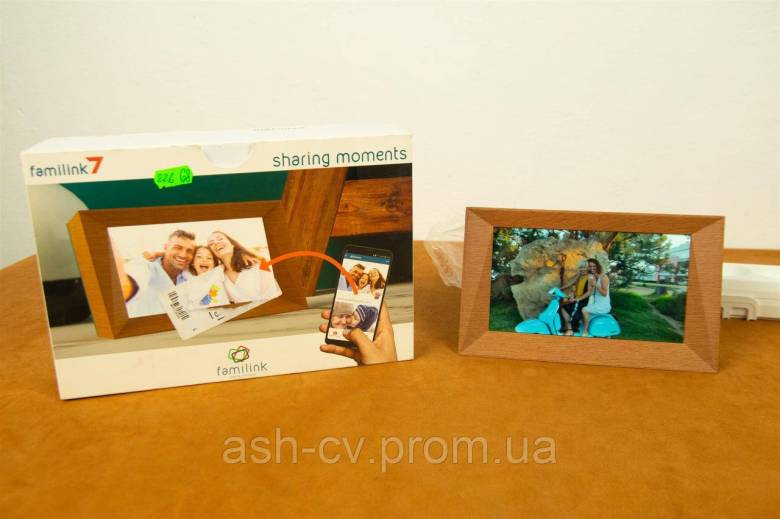 Цифрова, фоторамка, Digital, Photo Frame, Familink, 7in, Sharing Moments, IPS, Wi-Fi - фото фото фото 0