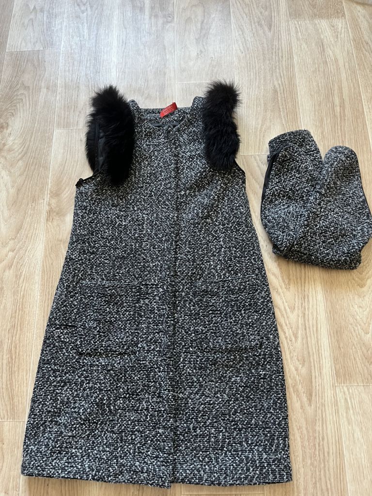 Пальто-трансформер,жилетка, безрукавка 44-46р - фото фото фото 1