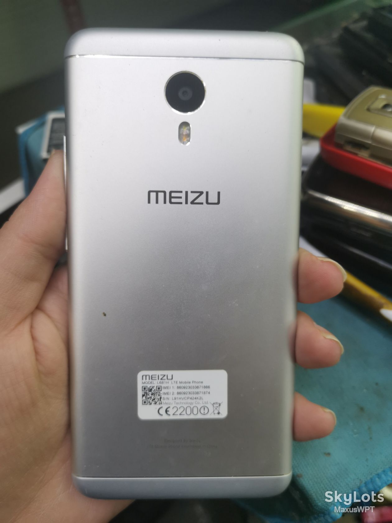 #2261 sklad Meizu M3 Note silver - фото фото фото 2