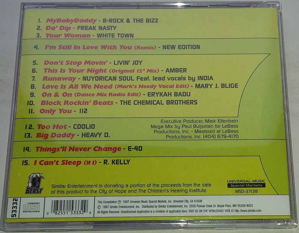 VARIOUS D.J. Mix '98 Vol. 1 CD US - фото фото фото 2