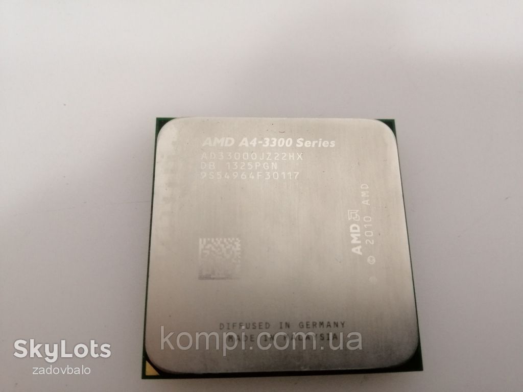 Процессор AMD A4-3300, 2 ядра 2.5ГГц, FM1 - фото фото фото 0