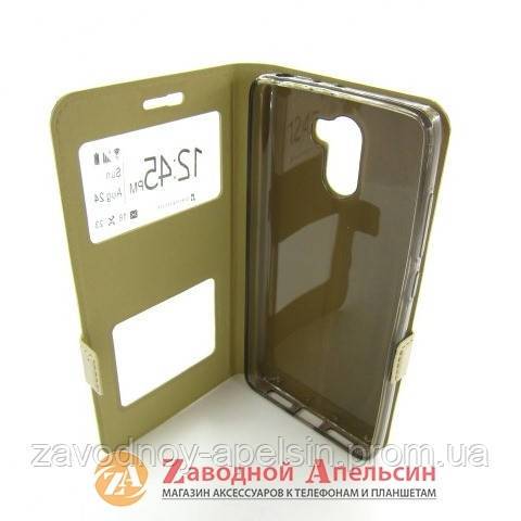 Чехол книжка Xiaomi Redmi 4 Smart Case gold - фото фото фото 2
