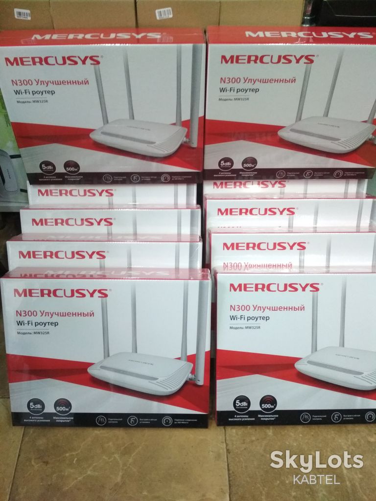 WIFI роутер Mercusys MW325R                   (4 АНТЕНИ по 5 дБі, 2 роки ГАРАНТІЯ) - фото фото фото 1