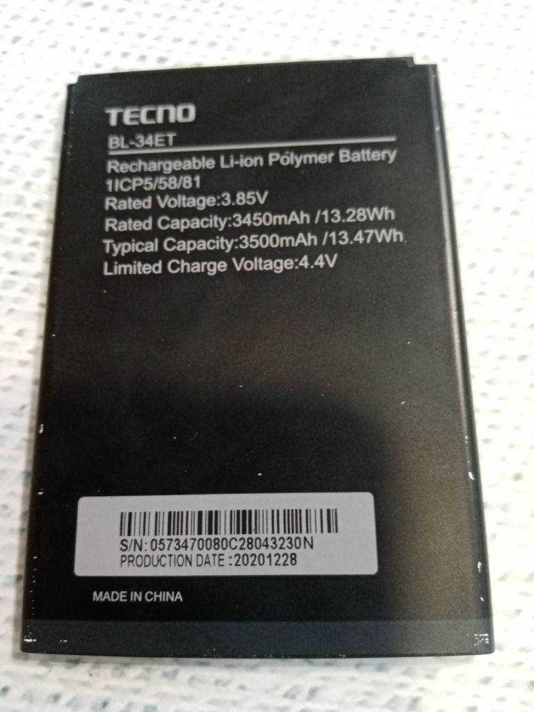 TECNO POP 3  (BB2) аккумулятор - фото фото фото 1