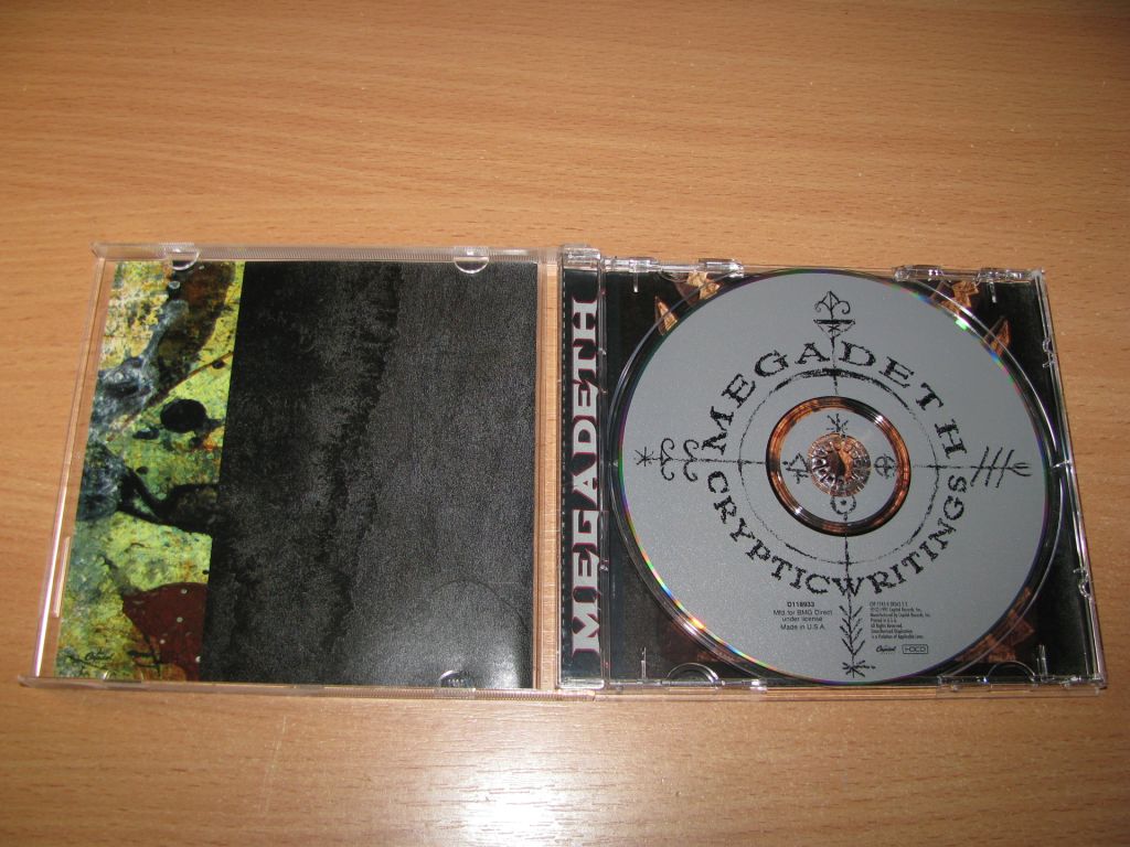 MEGADETH - Cryptic Writings  (1997 Capitol CLUB,USA) - фото фото фото 1
