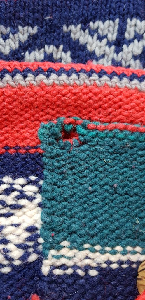 Свитер "Pachamama"  (100% wool, M,  Ecuador,  handmade) - фото фото фото 3
