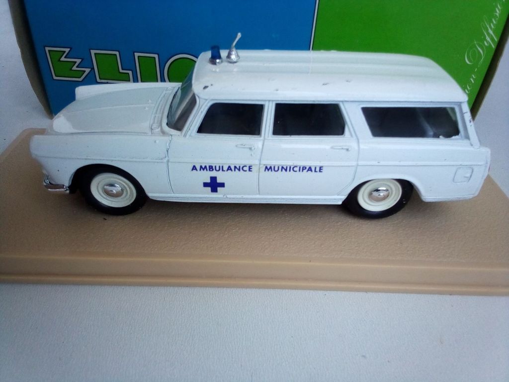 PEUGEOT 404 MUNICIPALE AMBULANCE 1964 by Eligor 1:43 - фото фото фото 1