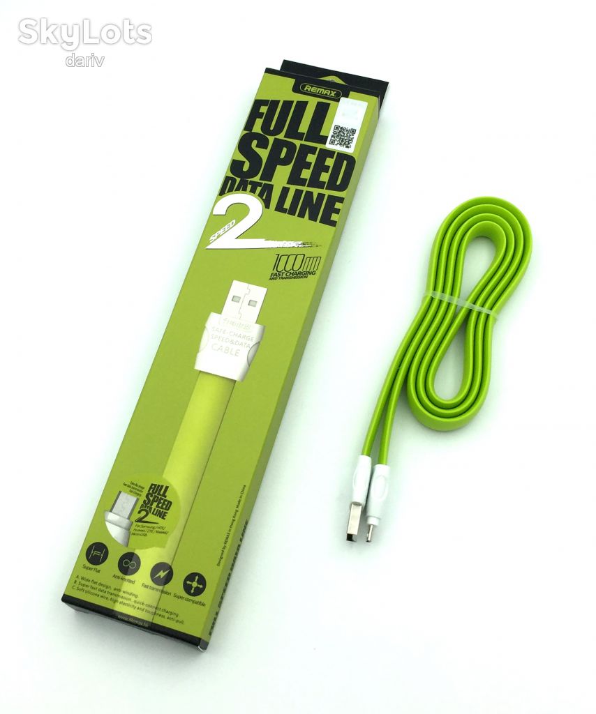 Дата кабель Remax RC-011m Full Speed 2 micro USB Green - фото фото фото 0