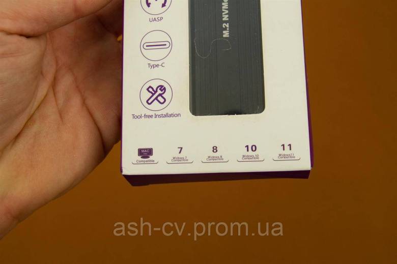 Адаптер, кишеня, для, SSD, M.2, NVMe, USB, Enclosure, 10Gbps - фото фото фото 4