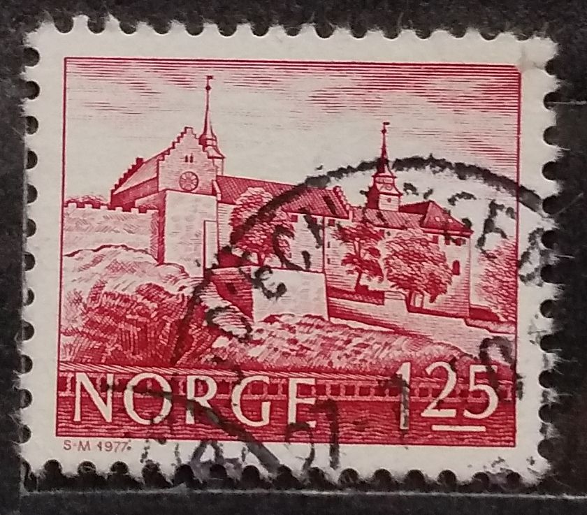 Норвегия 1977 г - замок - фото фото фото 0
