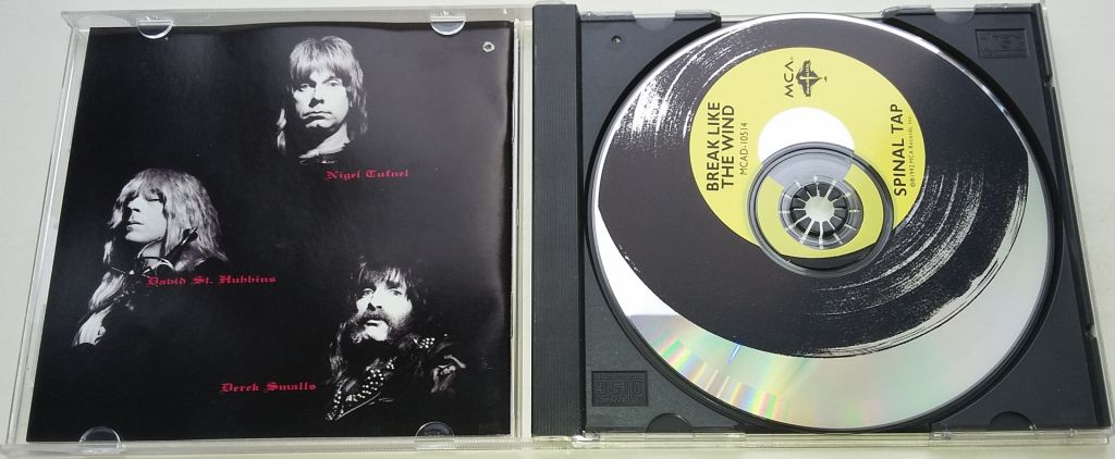 SPINAL TAP  Break Like The Wind   CD  US - фото фото фото 1