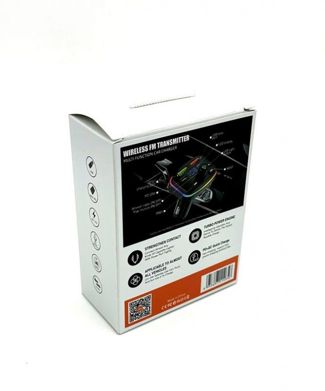 FM модулятор ALS-A912 Bluetooth  зарядка  (2USB/PD/20W/3.1A) Чорний - фото фото фото 1