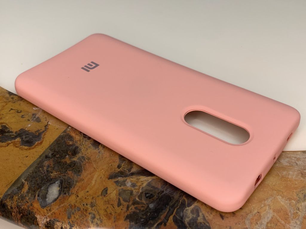 Чохол High-end Siliocon Cover для Xiaomi Redmi Note 4 Pink - фото фото фото 3
