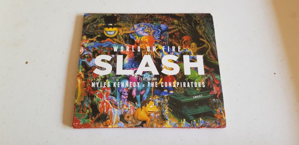Slash World On Fire CD фірмовий - фото фото фото 0