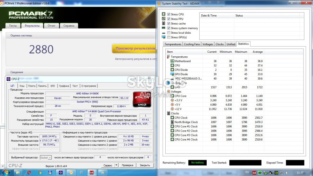 AMD Athlon X4 860K 3.7GHz 4MB AD860KXBI44JA 95W Socket FM2+ - фото фото фото 8