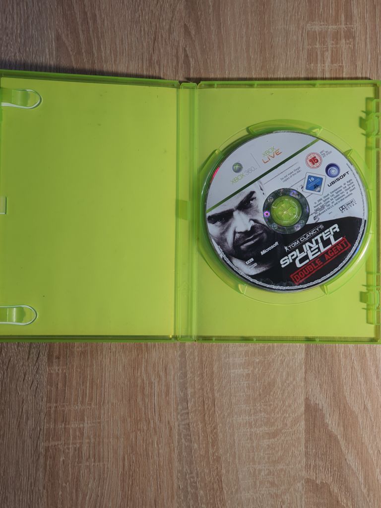 Диск xbox 360 Tom Clancy's Splinter cell Double agent - фото фото фото 0