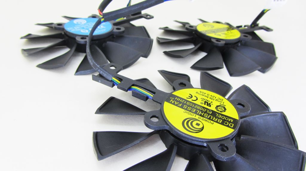 вентилятор кулер відеокарти GTX 1060 1070 1070TI 1080 1080Ti RX480 - фото фото фото 5