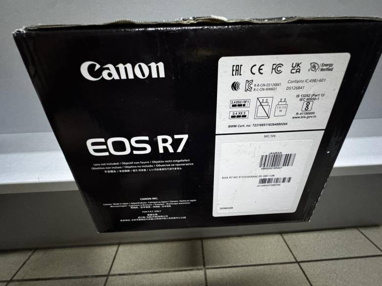 Беззеркальный фотоаппарат Canon EOS R7 body (5137C003) EU Новый! - фото фото фото 1
