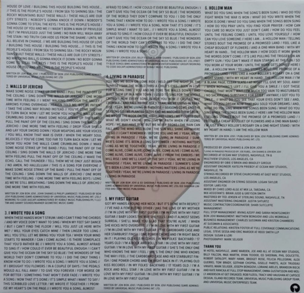 Bon Jovi - Forever - 2024.  (LP). 12. Vinyl. Пластинка. Europe. S/S. - фото фото фото 3
