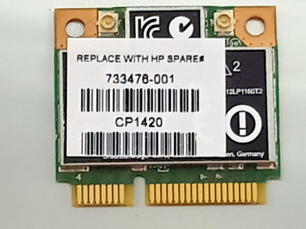 Б/У Wi-Fi модуль на HP 250 G2 код. W2 - фото фото фото 0