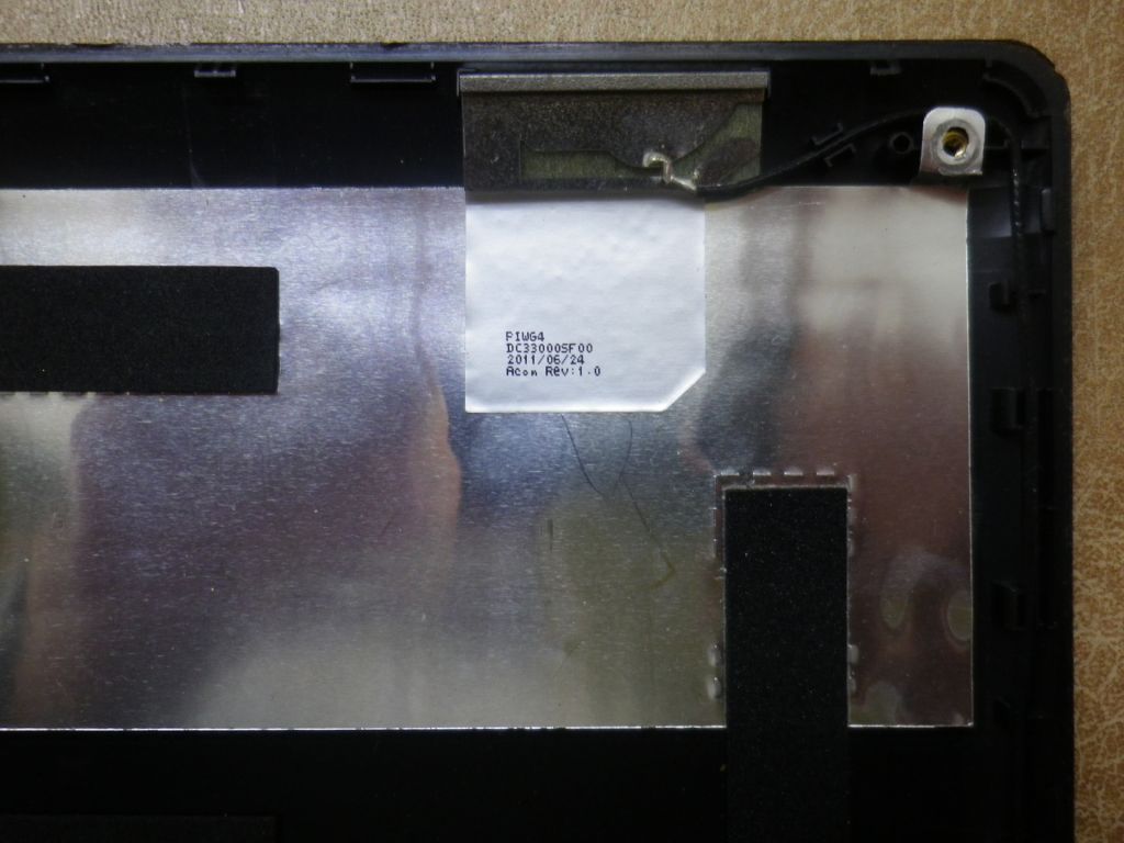 Б/У Кришка матриці без рамки на Lenovo G770 - фото фото фото 3