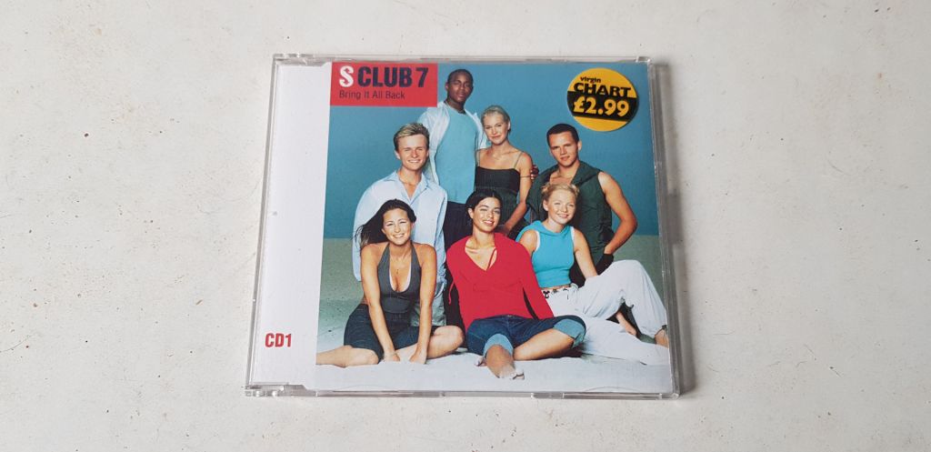 S Club 7 Bring It All Back CD фірмовий - фото фото фото 0