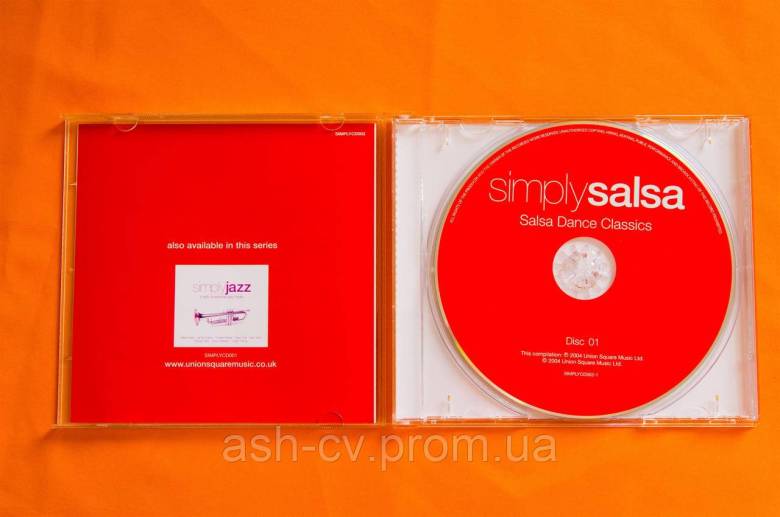 Музичний диск CD. SIMPLY SALSA - Salsa Dance Classics - фото фото фото 2