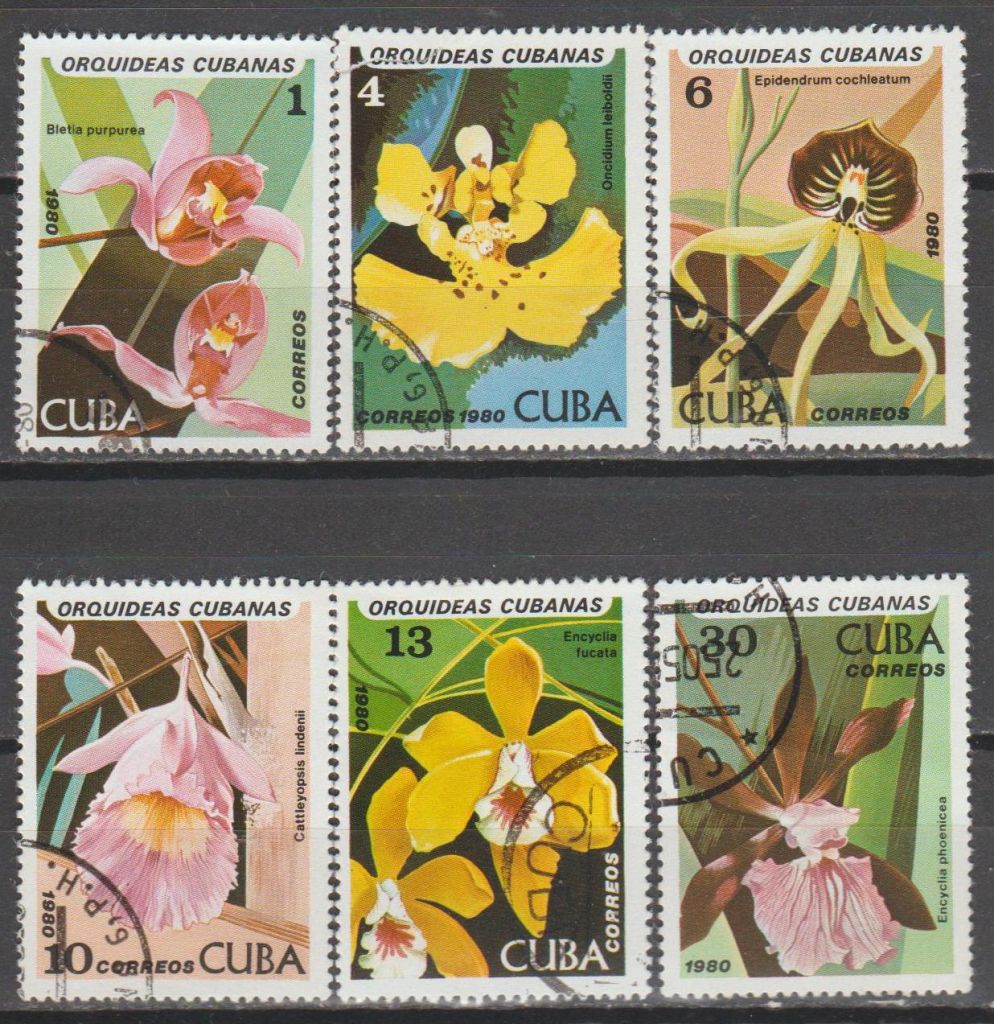 Куба 1980 флора цветы серия - фото фото фото 0