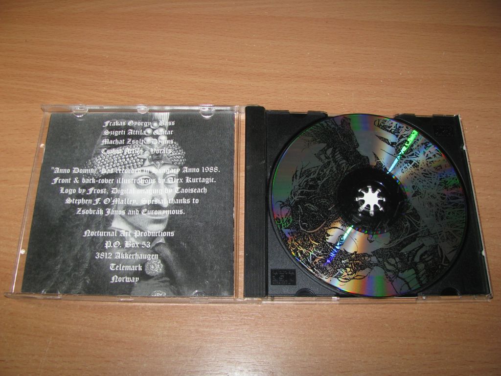 TORMENTOR - Anno Domini   (1995 Nocturnal Art 1st press) - фото фото фото 2