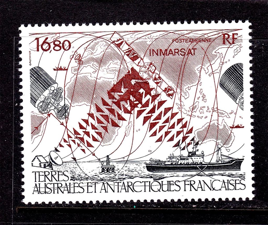 Космос . ТААФ / TAAF  1987 г MNH - - фото фото фото 0