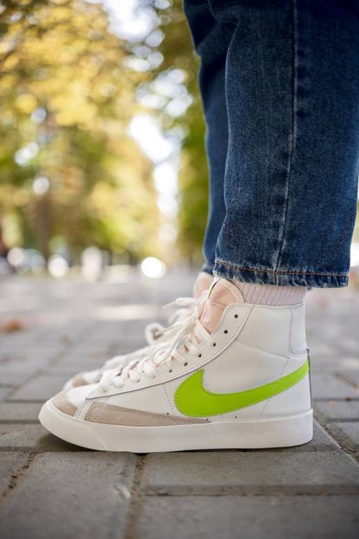 Nike Blazer High Green Logo 36 - фото фото фото 0