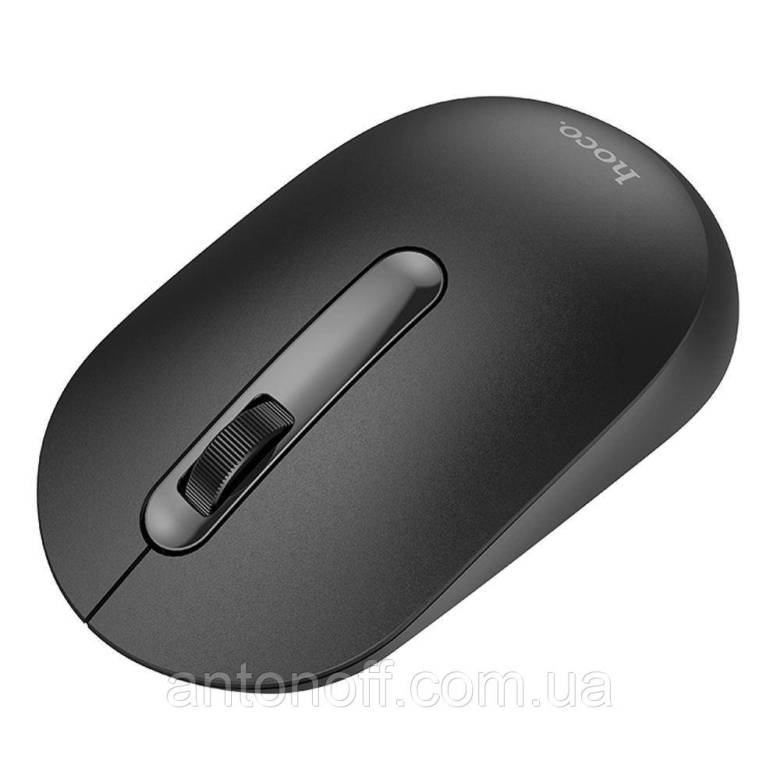 Бездротова мишка Hoco GM14 Wireless Mouse 2.4G Чорний - фото фото фото 3
