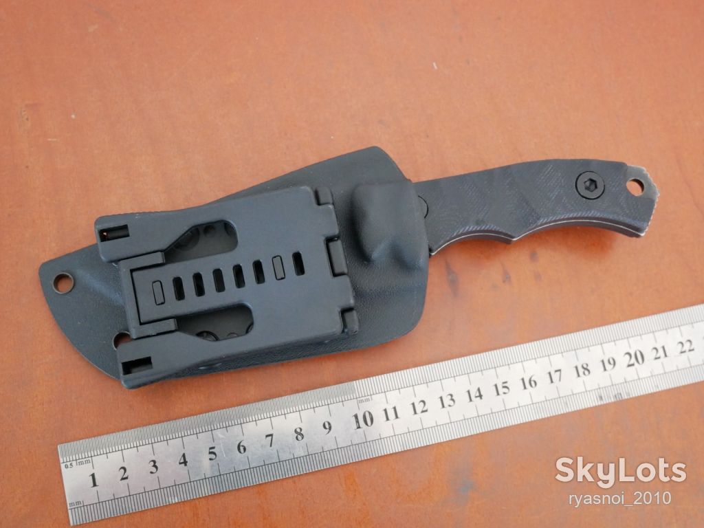 Фікс Doom Blade LORP 34, Fixed Blade, 8CR18MOV, G10, Tactical, EDC, Kydex - фото фото фото 11