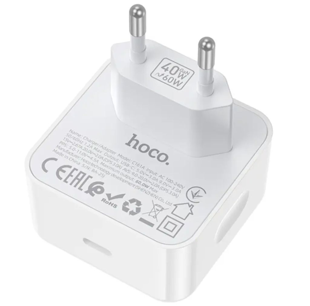 МЗП Hoco C161A Speed PD40W  (1USB-C) - фото фото фото 3