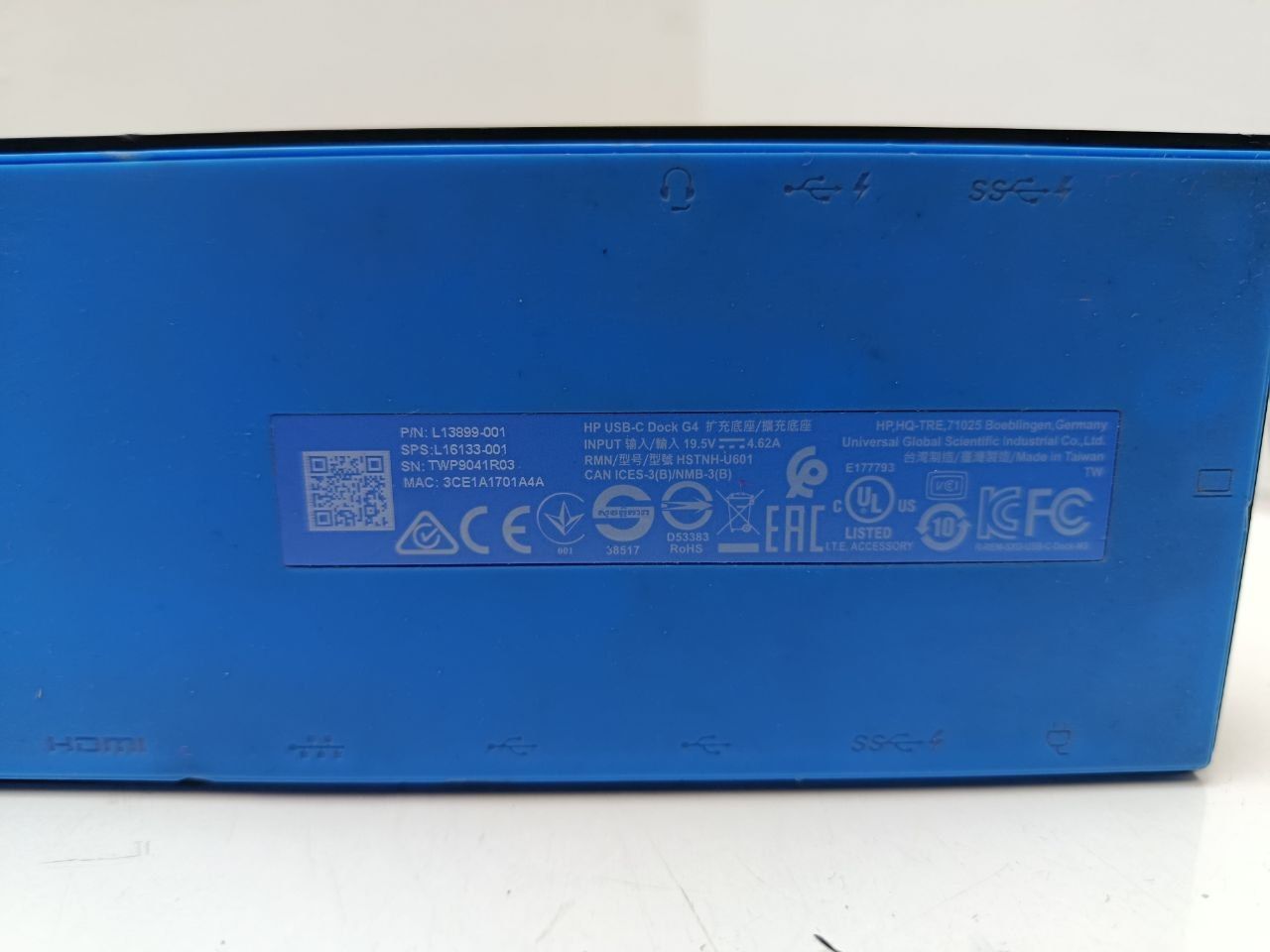 Оригінальна док-станція HP USB-C Dock G4 HSTNH-U601 - фото фото фото 2