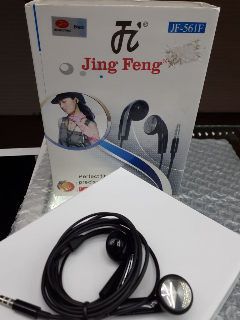 Навушники вкладиші Jing Feng JF561 Black - фото фото фото 0