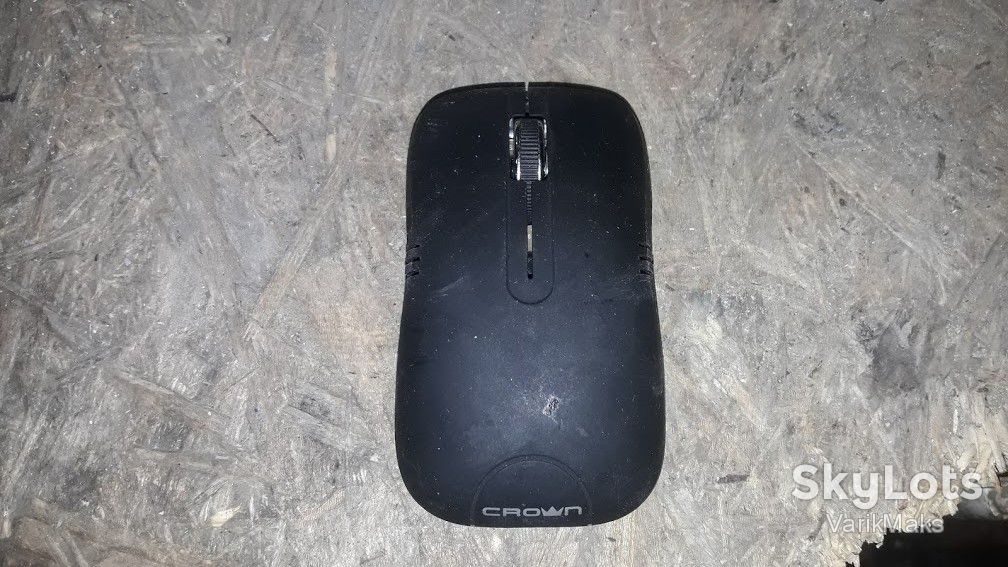 Оптическая радио мышь Crown CMM-933W Black USB №0 - фото фото фото 0