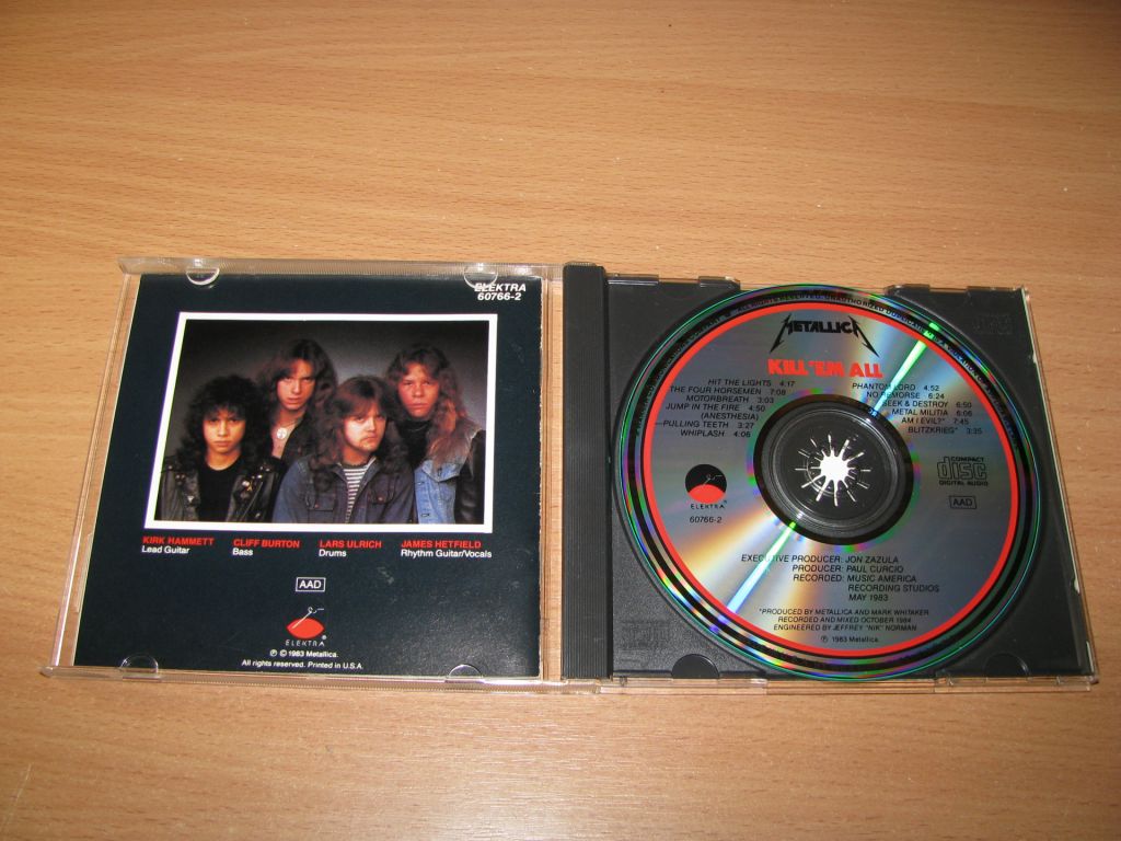 METALLICA - Kill 'Em All     (1988 Elektra USA 12 tracks) - фото фото фото 1