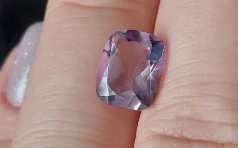 Аметист 2.85 Ct 10 х 8 мм - фото фото фото 6