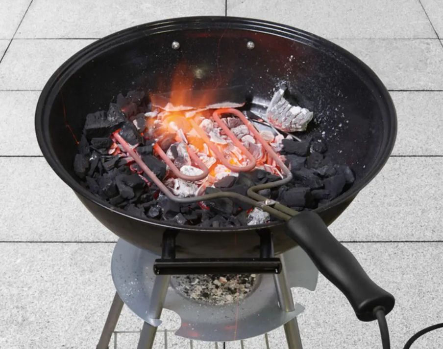 Електричний розпалювач вогню вугілля для мангалу, грилю BBQ Time 8312 - фото фото фото 2