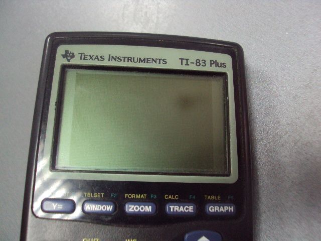 калькулятор calculator texas instruments ti-83 plus рабочий №5614 - фото фото фото 4