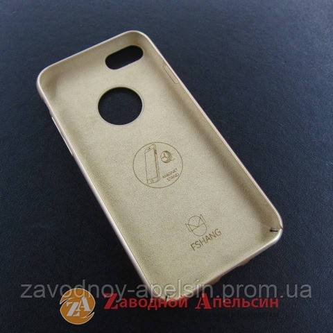 IPhone 7 8 пластиковый чехол Fshang gold - фото фото фото 1