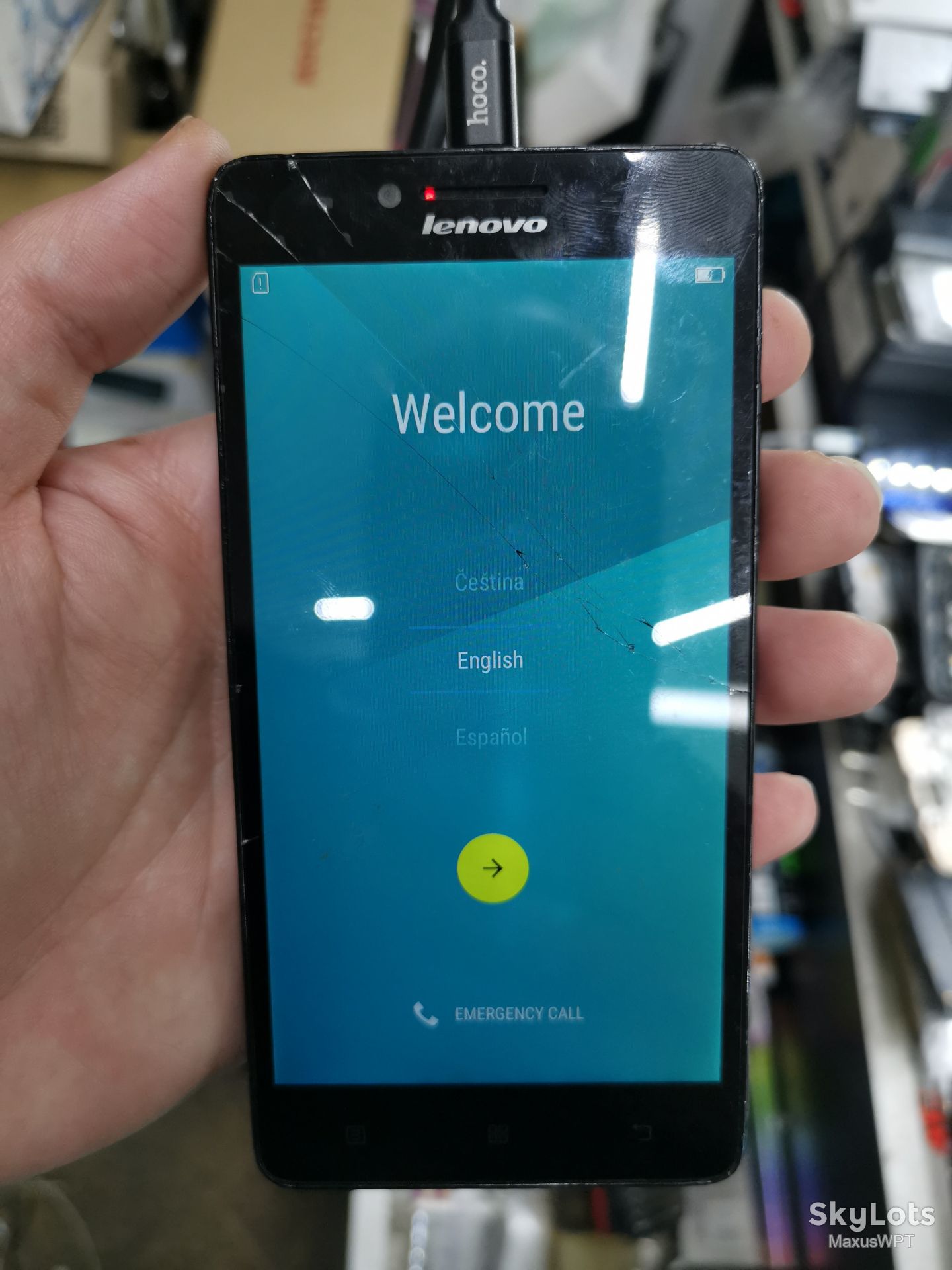 #226 Sklad Lenovo A6010 gray welkome - фото фото фото 0