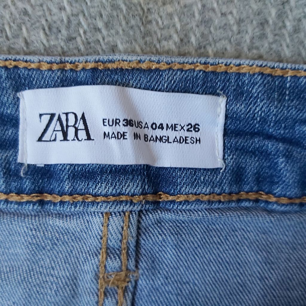 Шорты Синие Zara p.S - фото фото фото 2