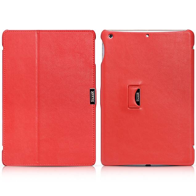 Чехол iCarer для iPad Air/2017/2018 Microfiber Red (RID503R) - фото фото фото 0