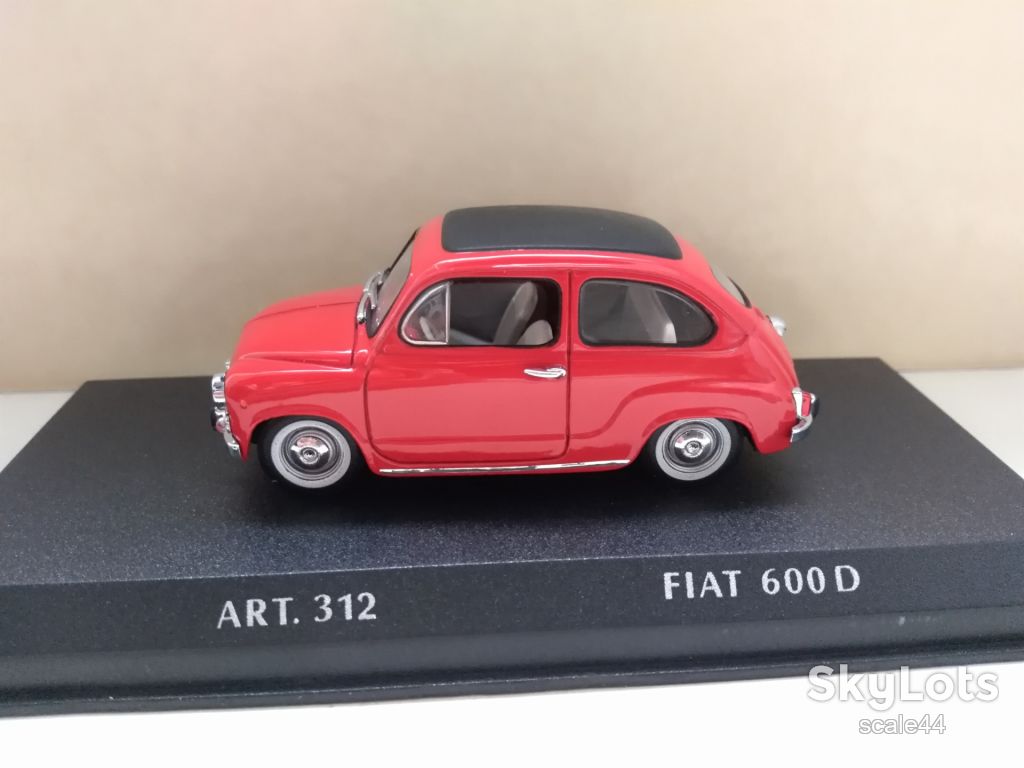 Fiat 600 D 1965.Detail cars.1/43 - фото фото фото 1