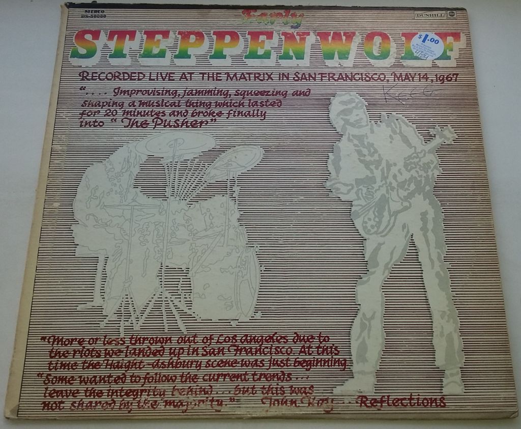 STEPPENWOLF Early Steppenwolf LP  (US) VG+/VG- - фото фото фото 0