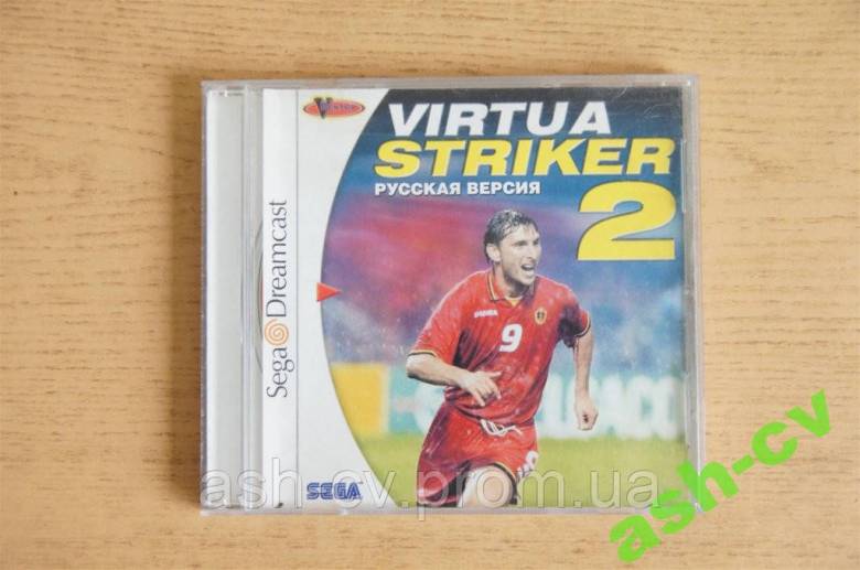 Диск для Sega Dreamcast гра Virtua Striker 2 - фото фото фото 0