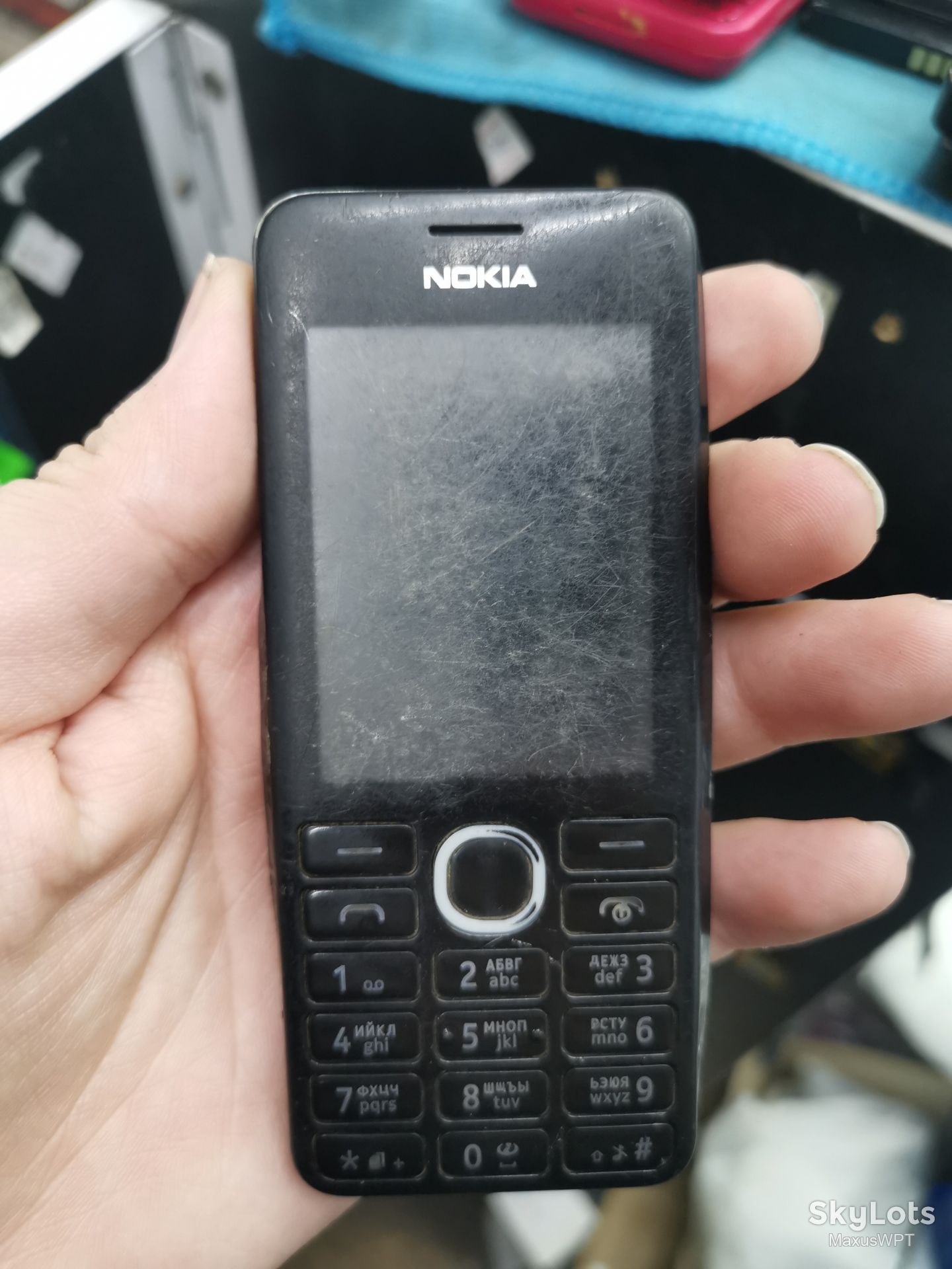 #730 Sklad Nokia 206.1 206  1 black lcdx - фото фото фото 0