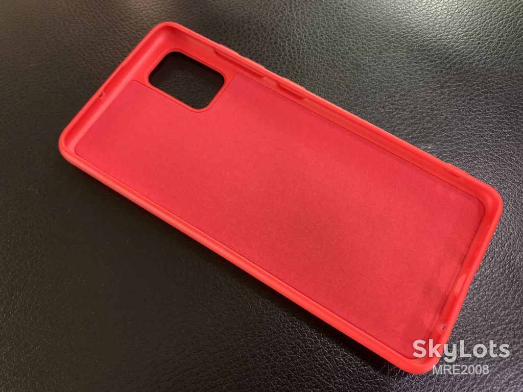 Чохол Silicone Case для Samsung Galaxy A51 A515 red - фото фото фото 2